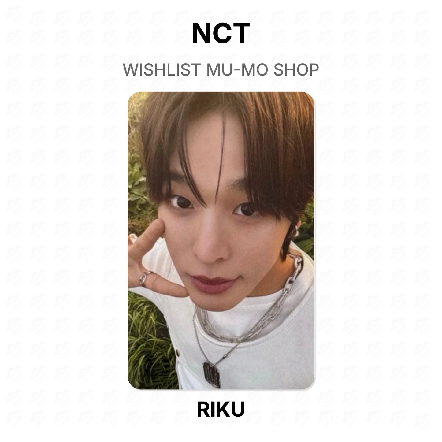 NCT WISHLIST MU-MO SHOP Official Photocard