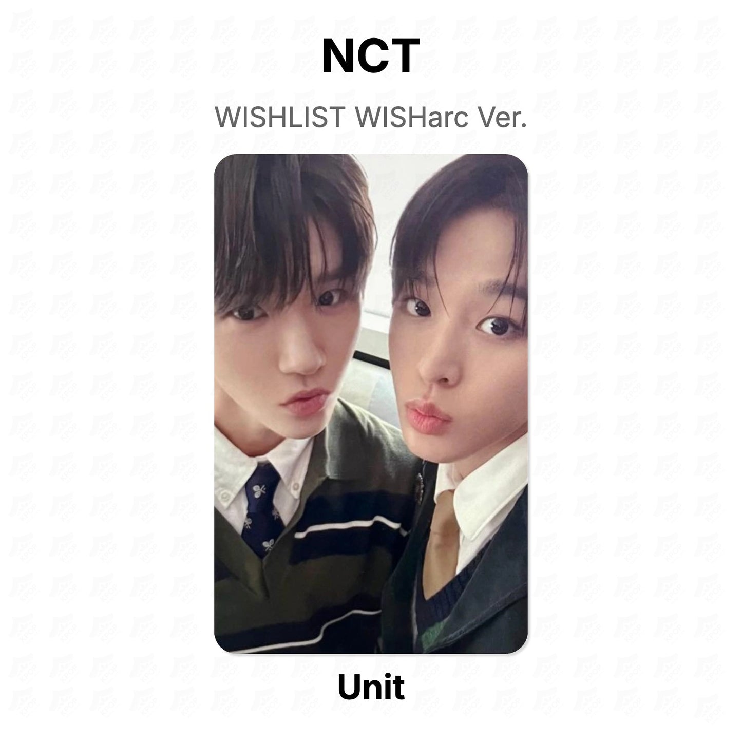 NCT WISHLIST WISHarc Ver. Official Photocard