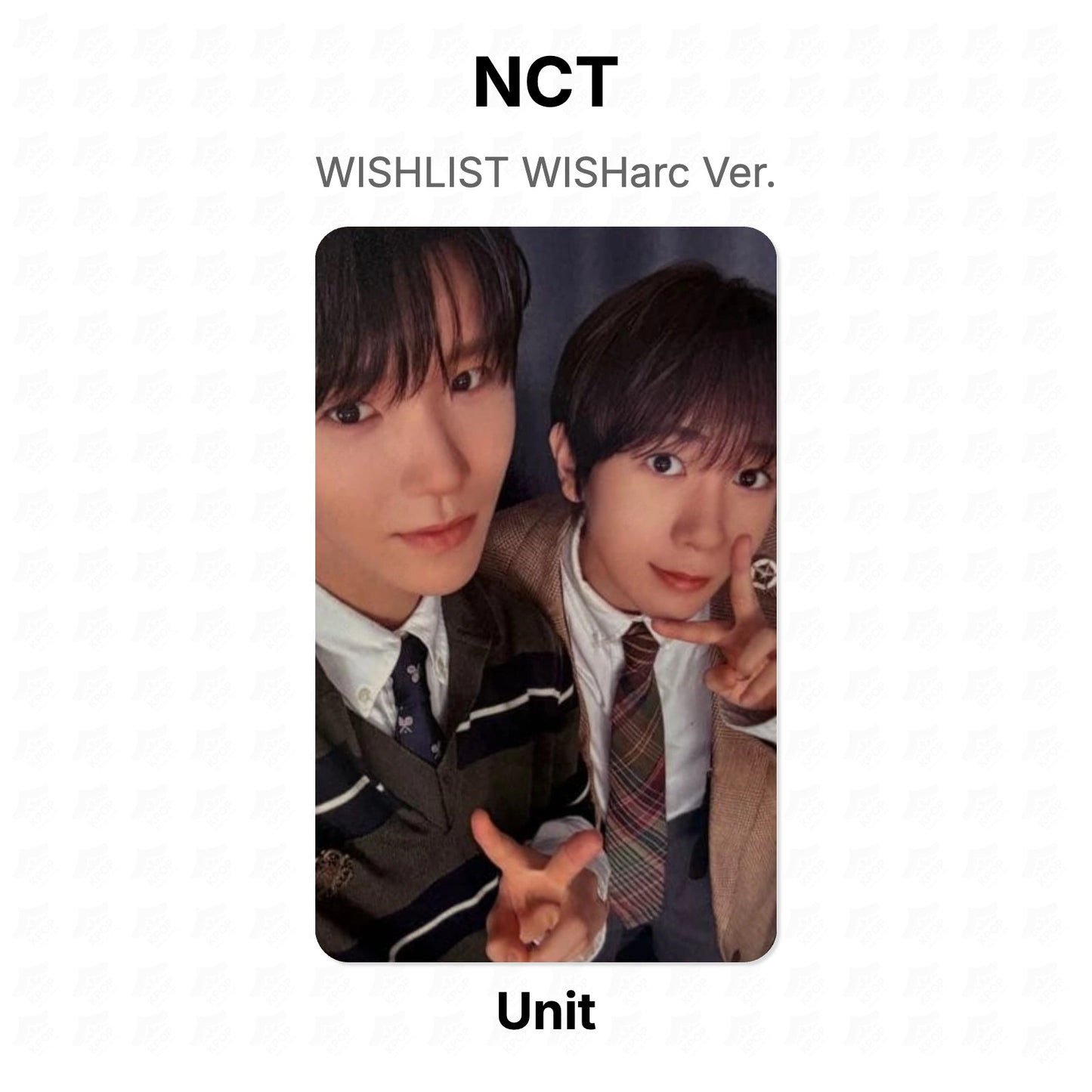 NCT WISHLIST WISHarc Ver. Official Photocard