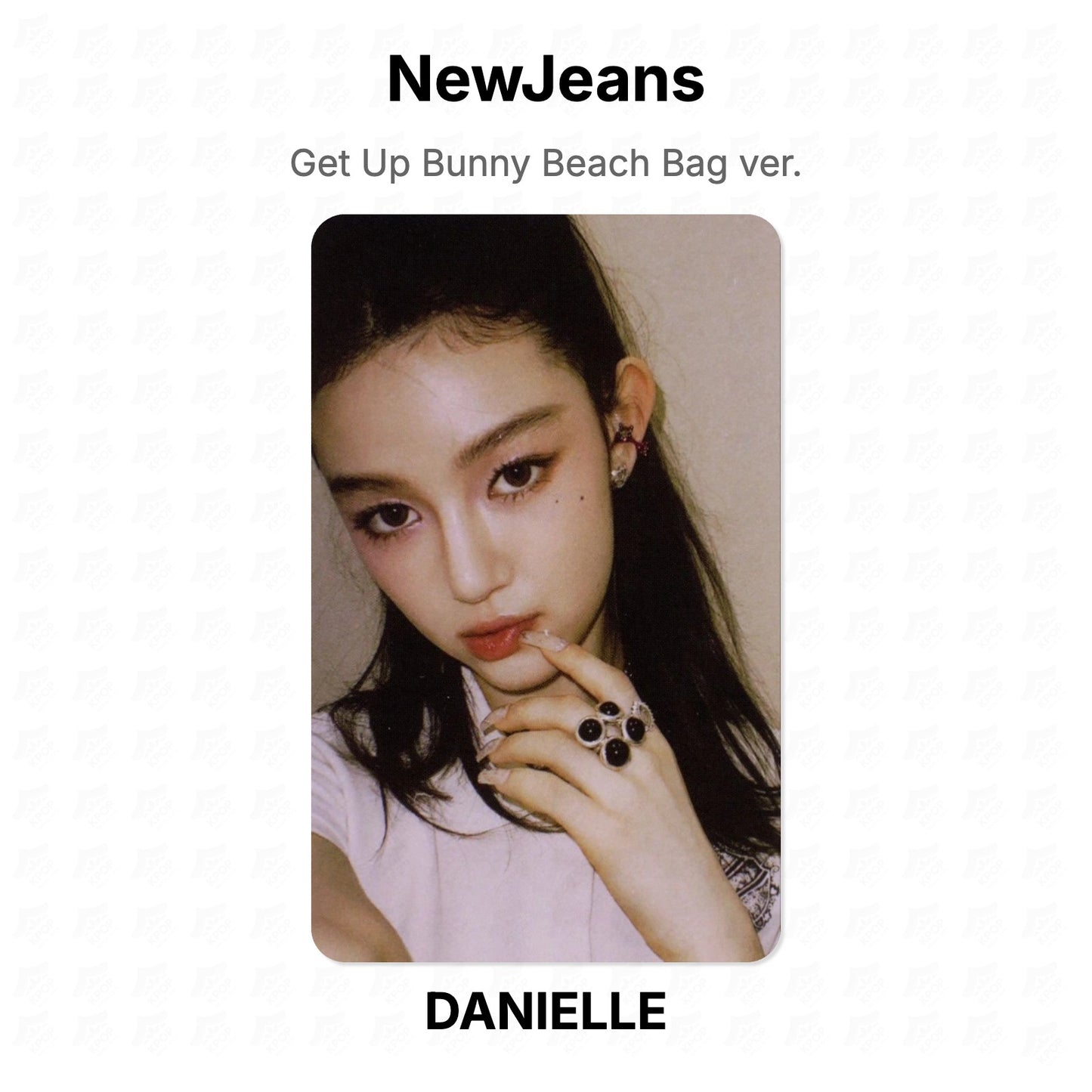 NewJeans Get Up Bunny Beach Bag ver. Official Photocard