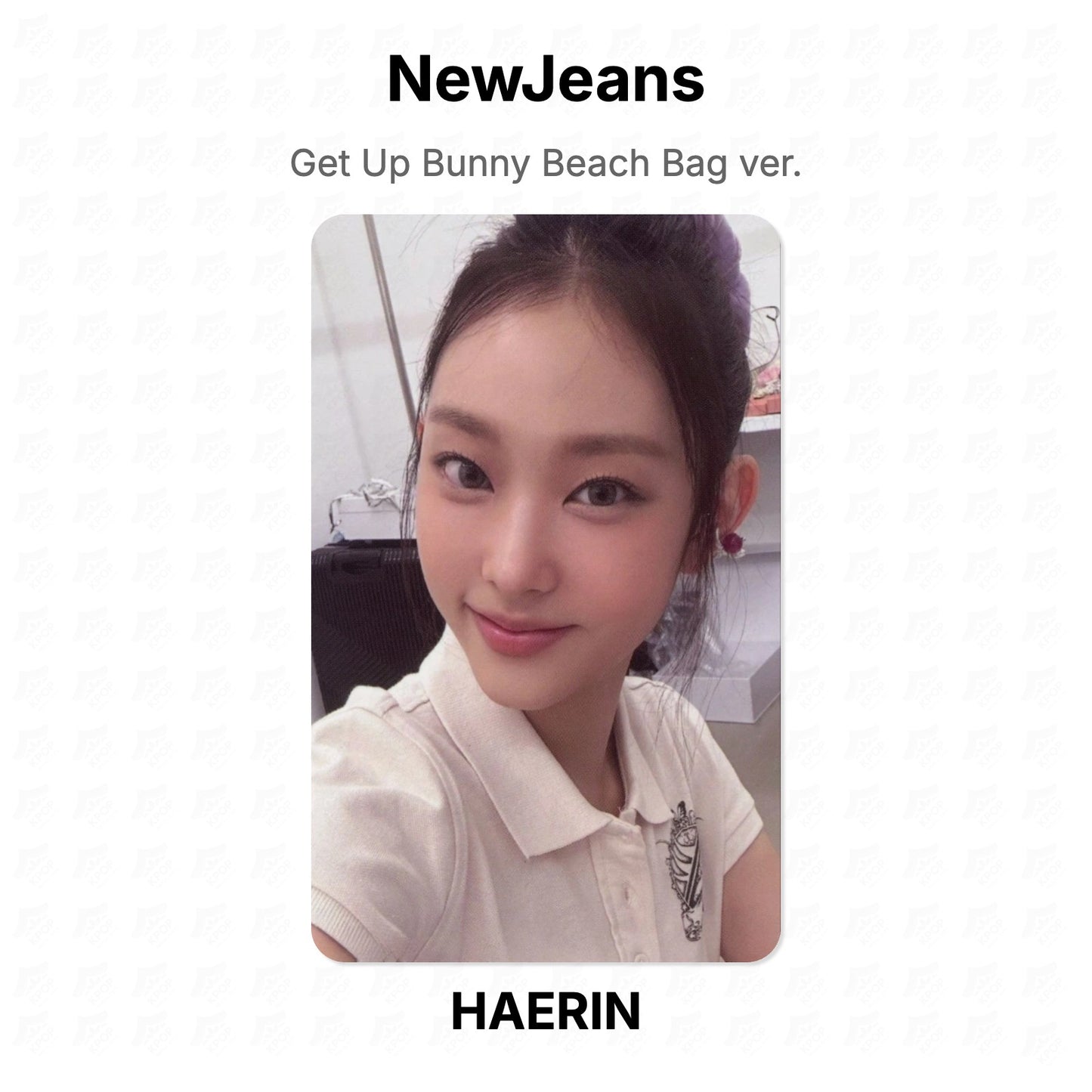 NewJeans Get Up Bunny Beach Bag ver. Official Photocard