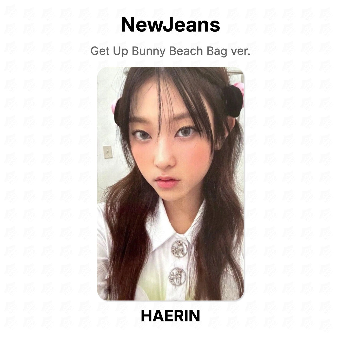 NewJeans Get Up Bunny Beach Bag ver. Official Photocard