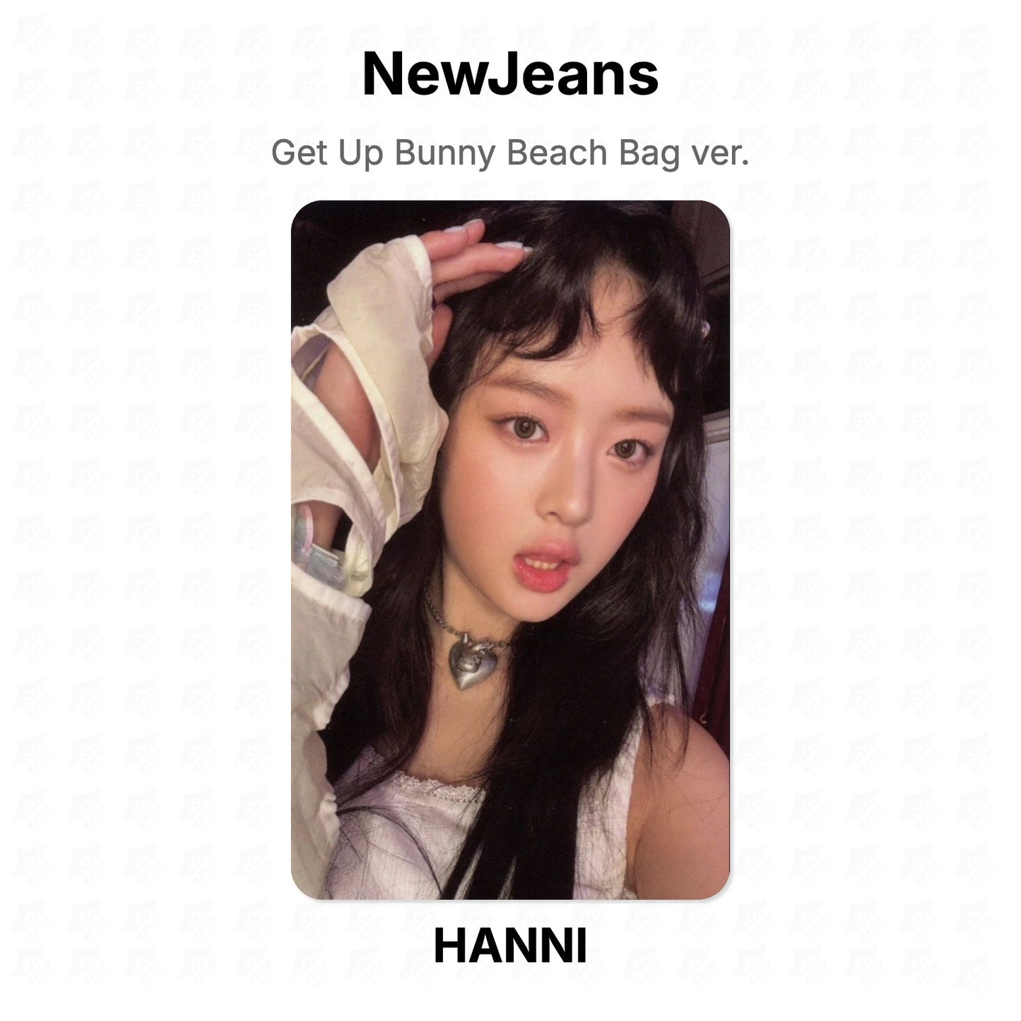NewJeans Get Up Bunny Beach Bag ver. Official Photocard