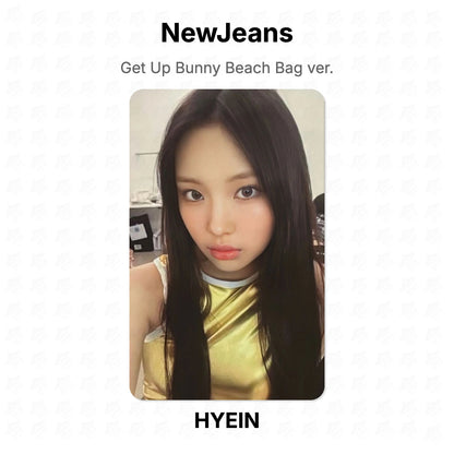 NewJeans Get Up Bunny Beach Bag ver. Official Photocard