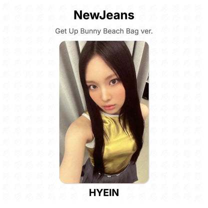 NewJeans Get Up Bunny Beach Bag ver. Official Photocard