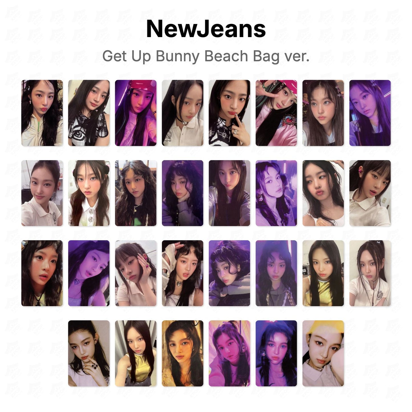 NewJeans Get Up Bunny Beach Bag ver. Official Photocard
