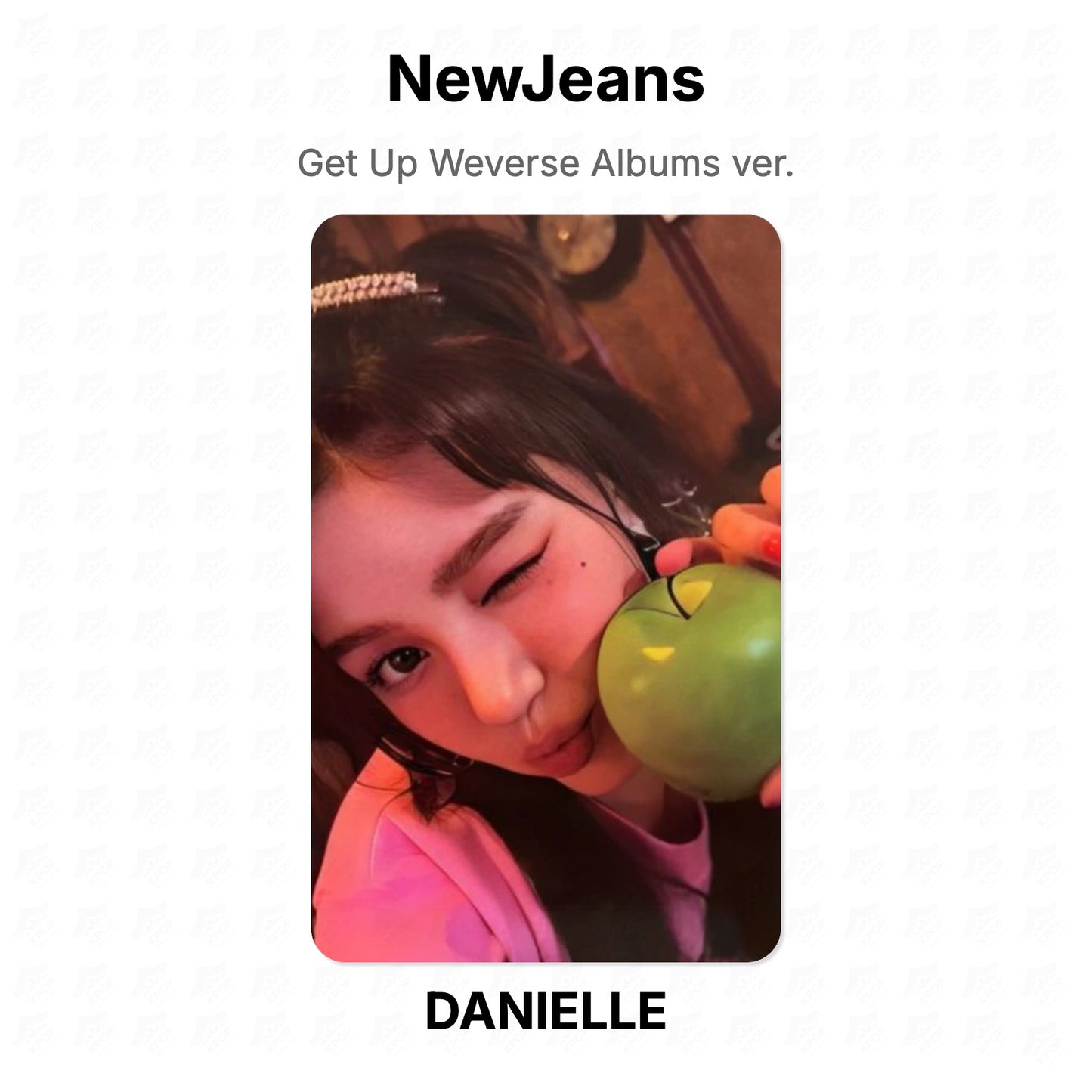 NewJeans Get Up Weverse Albums ver. Official Photocard