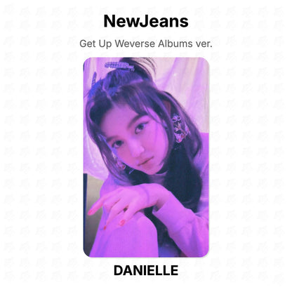 NewJeans Get Up Weverse Albums ver. Official Photocard