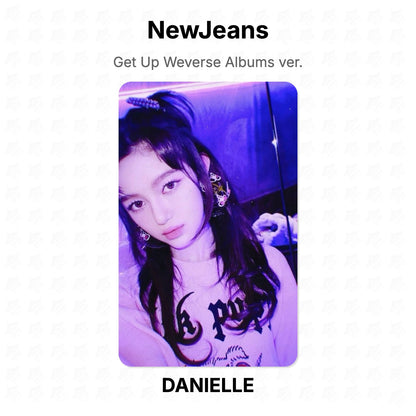 NewJeans Get Up Weverse Albums ver. Official Photocard