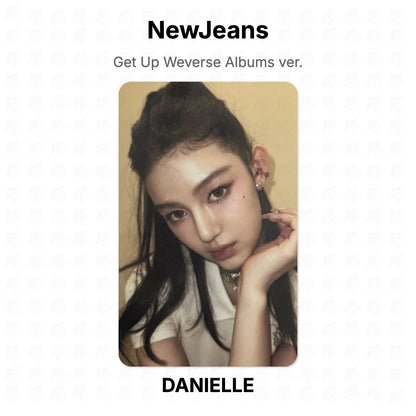 NewJeans Get Up Weverse Albums ver. Official Photocard