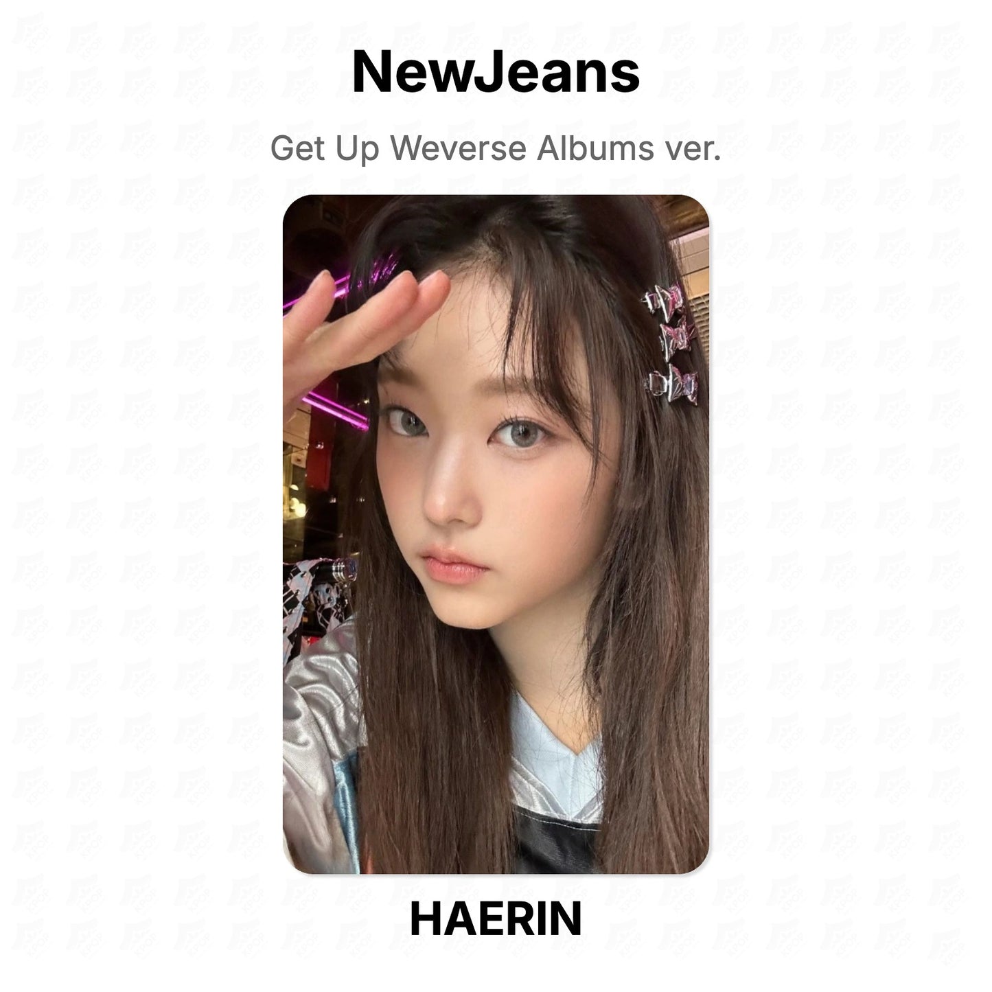 NewJeans Get Up Weverse Albums ver. Official Photocard