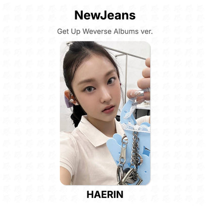 NewJeans Get Up Weverse Albums ver. Official Photocard