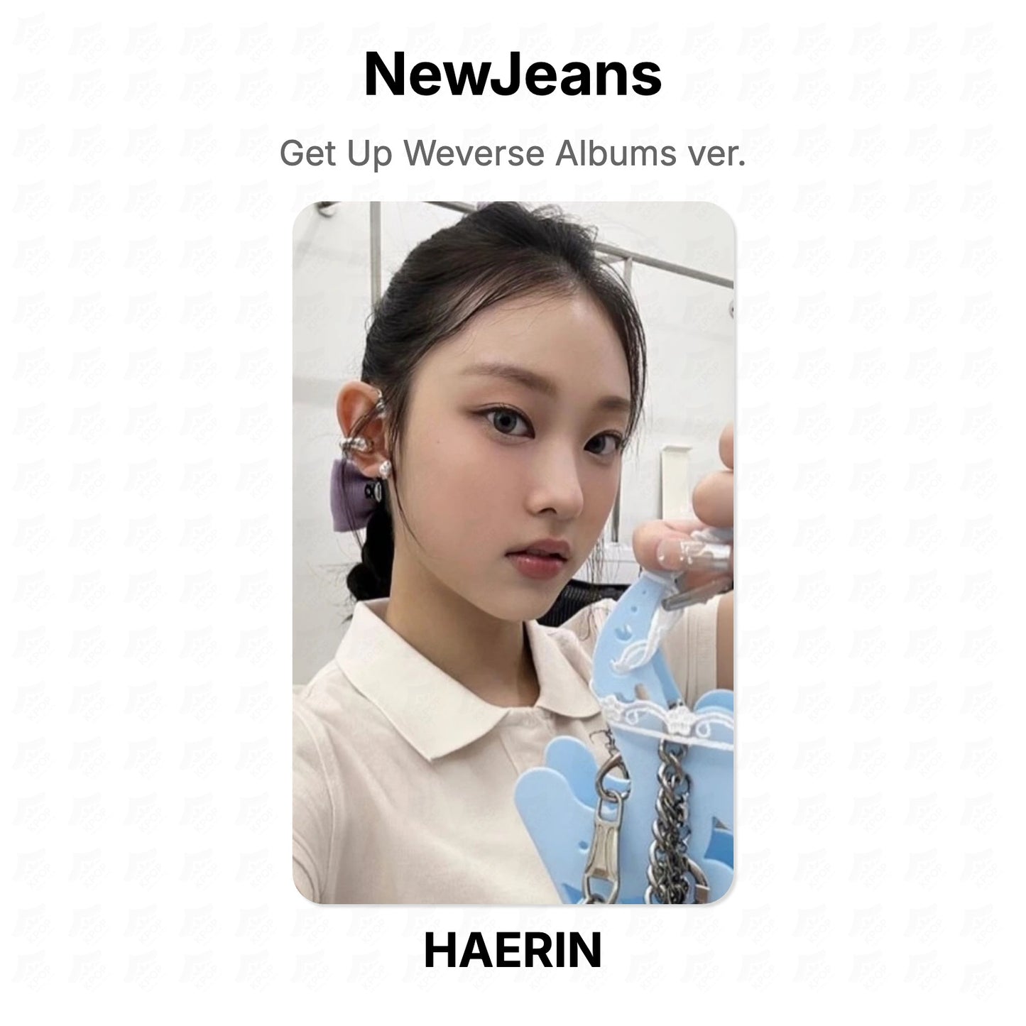 NewJeans Get Up Weverse Albums ver. Official Photocard