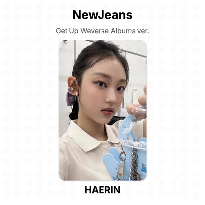 NewJeans Get Up Weverse Albums ver. Official Photocard