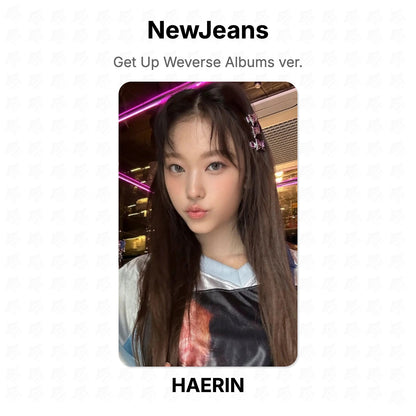 NewJeans Get Up Weverse Albums ver. Official Photocard