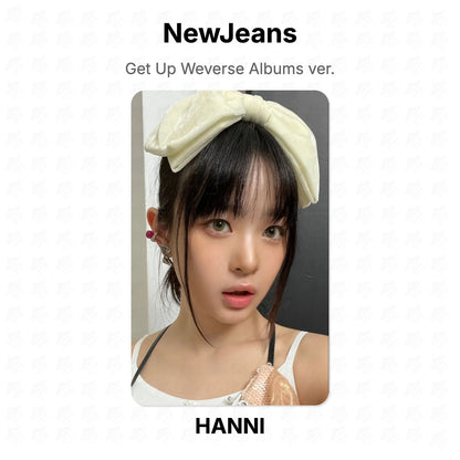 NewJeans Get Up Weverse Albums ver. Official Photocard