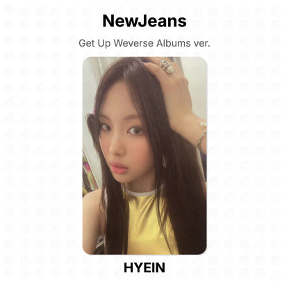 NewJeans Get Up Weverse Albums ver. Official Photocard