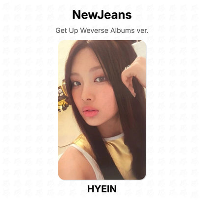 NewJeans Get Up Weverse Albums ver. Official Photocard
