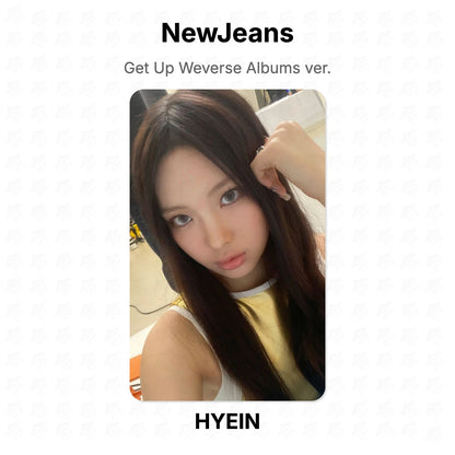 NewJeans Get Up Weverse Albums ver. Official Photocard