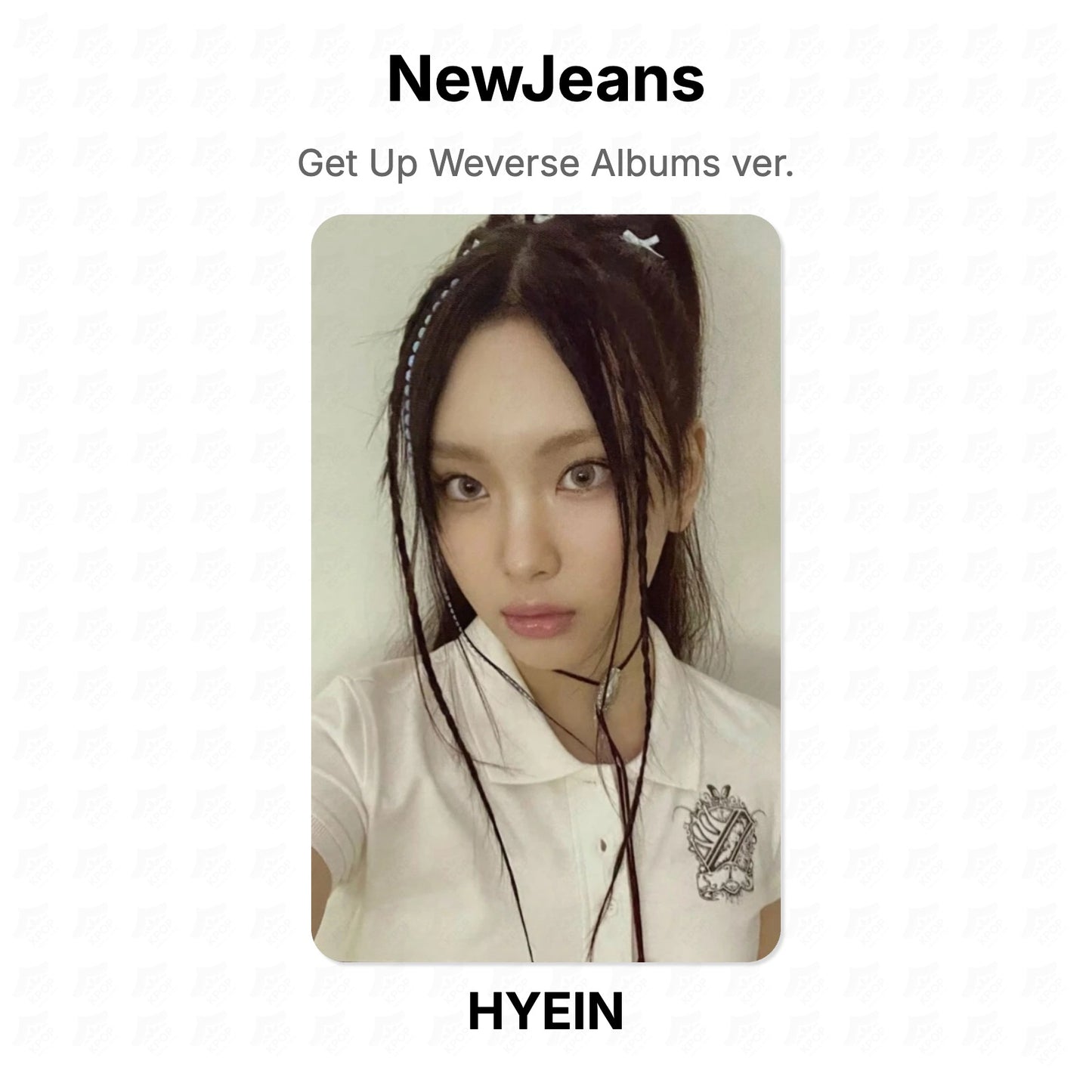 NewJeans Get Up Weverse Albums ver. Official Photocard