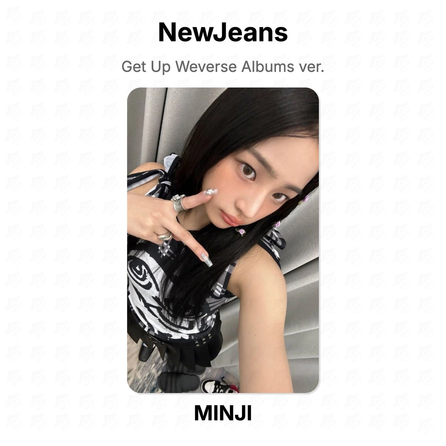 NewJeans Get Up Weverse Albums ver. Official Photocard