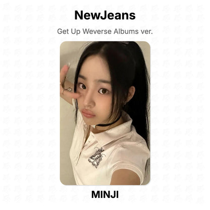 NewJeans Get Up Weverse Albums ver. Official Photocard
