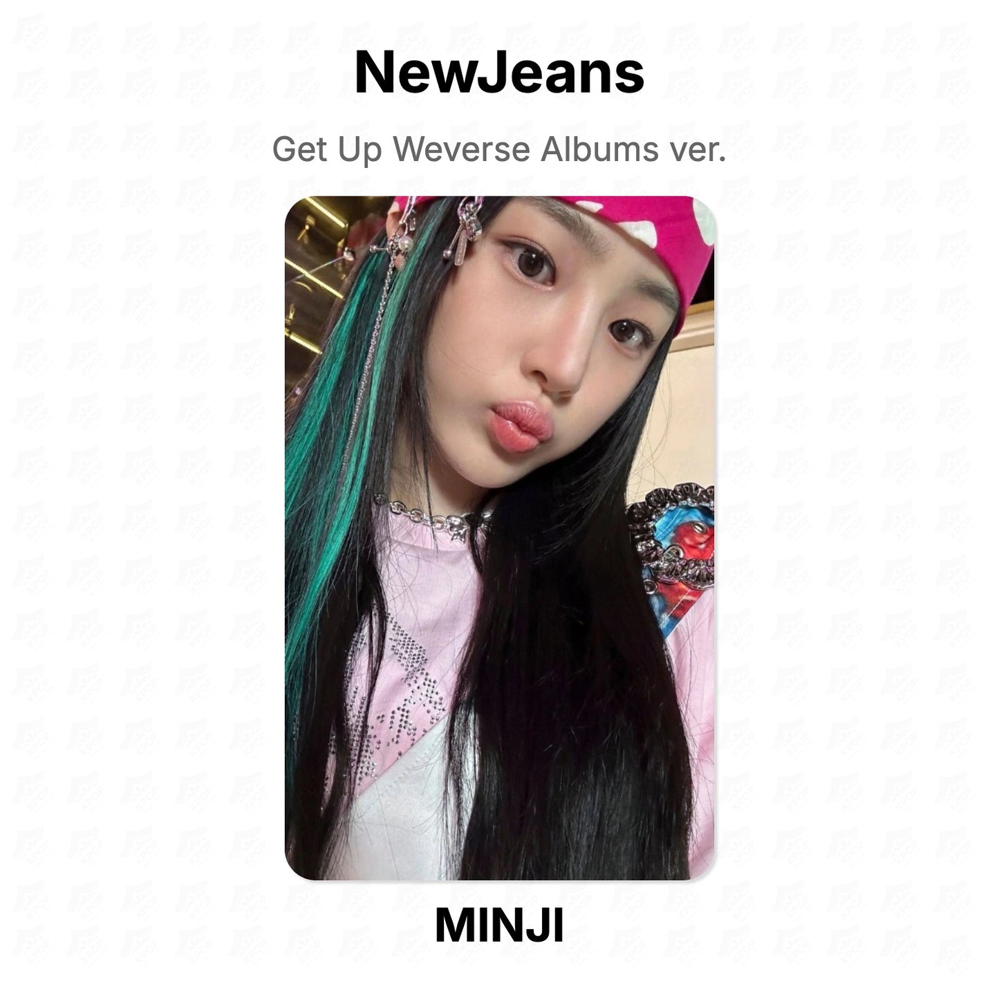 NewJeans Get Up Weverse Albums ver. Official Photocard
