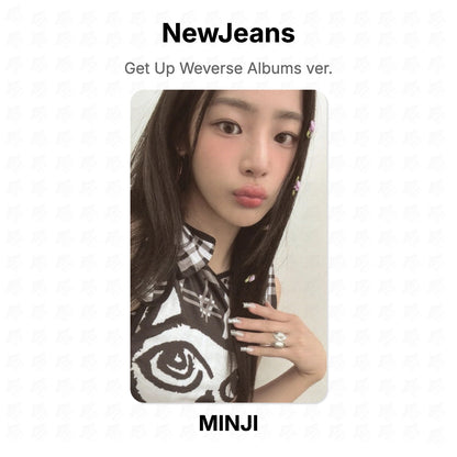 NewJeans Get Up Weverse Albums ver. Official Photocard