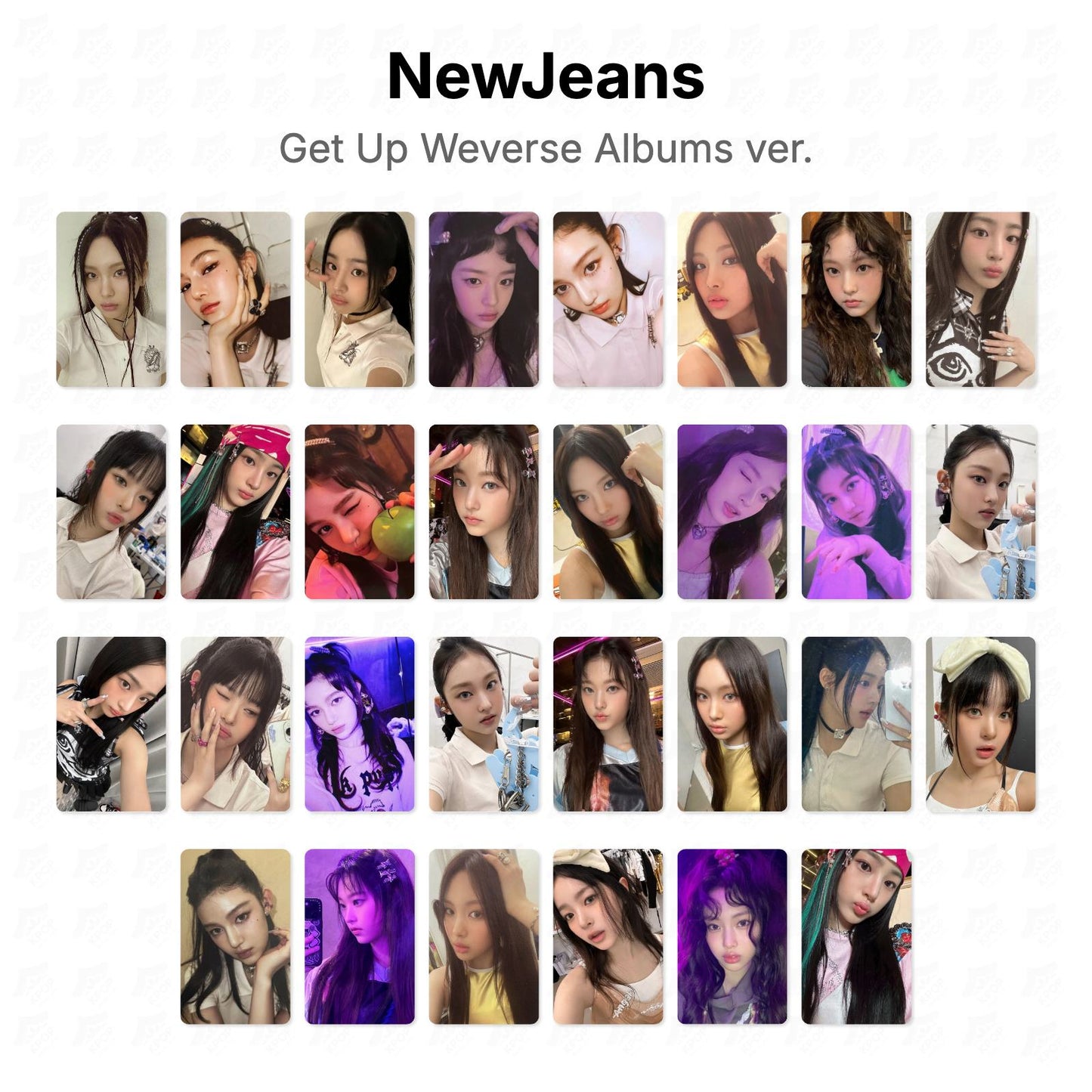 NewJeans Get Up Weverse Albums ver. Official Photocard