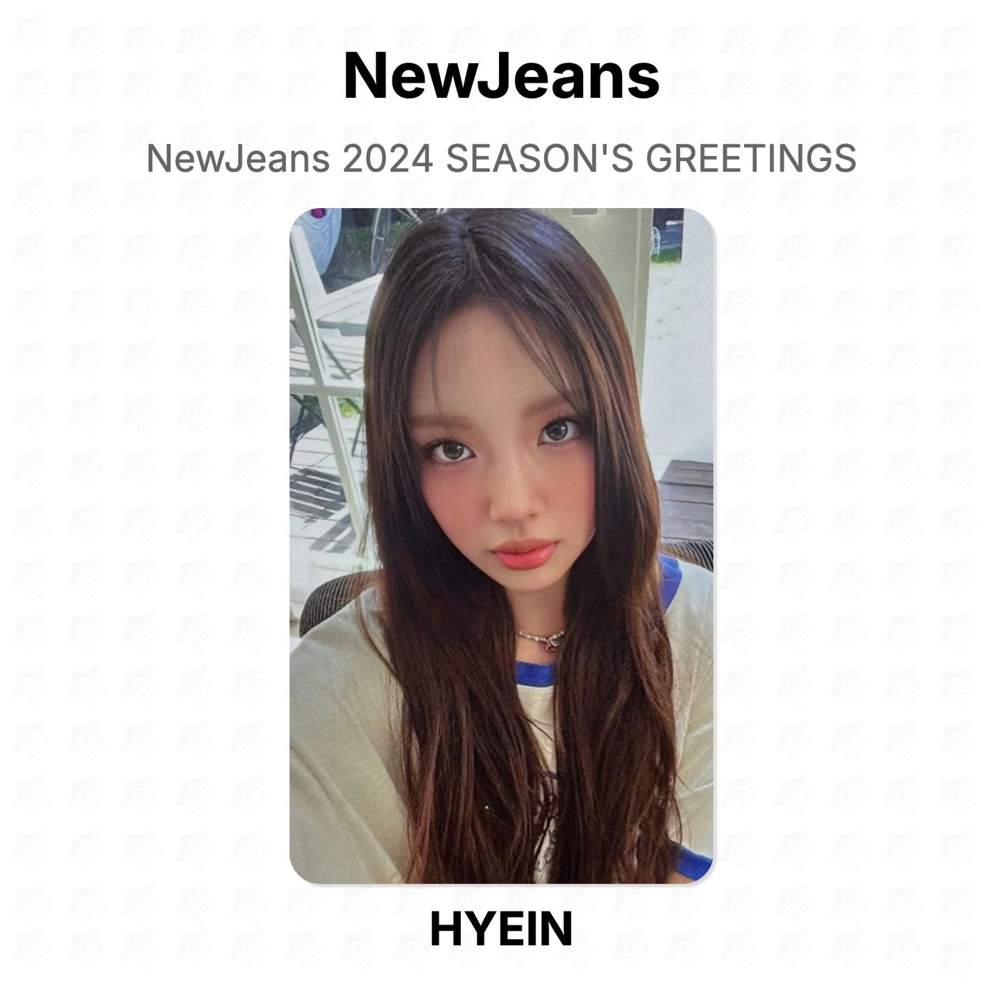 NewJeans 2024 SEASON'S GREETINGS Official Photocard