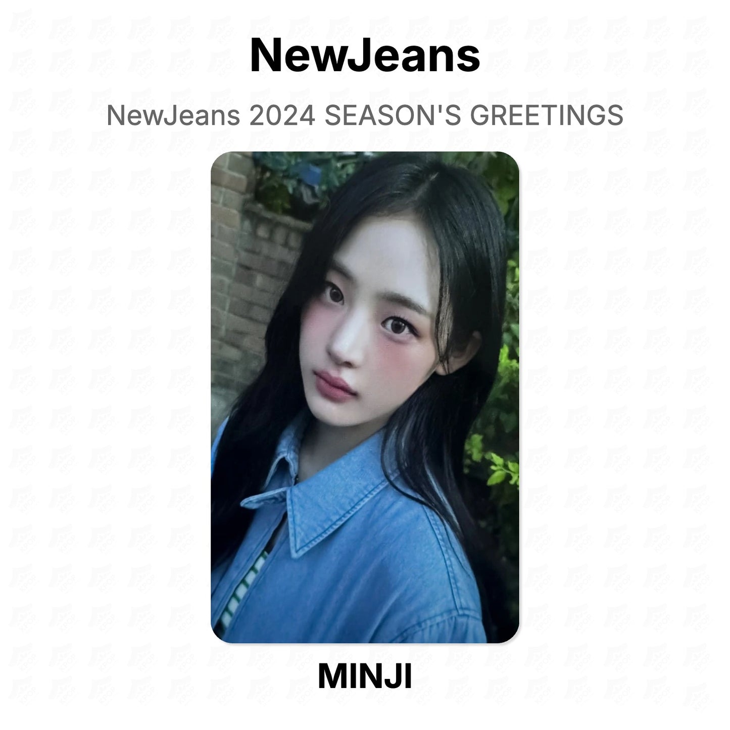 NewJeans 2024 SEASON'S GREETINGS Official Photocard