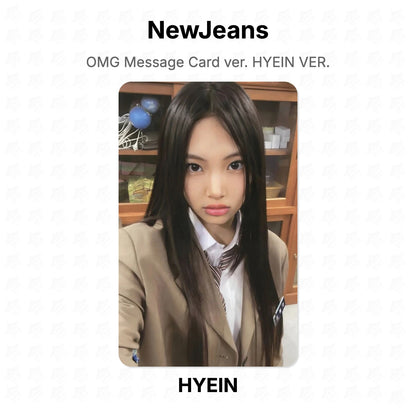 NewJeans OMG Message Card ver. HYEIN VER. Official Photocard