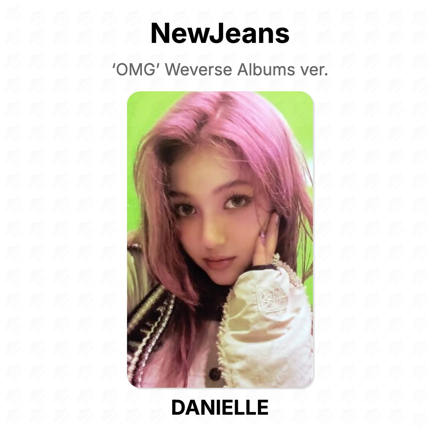NewJeans ‘OMG’ Weverse Albums ver. Official Photocard