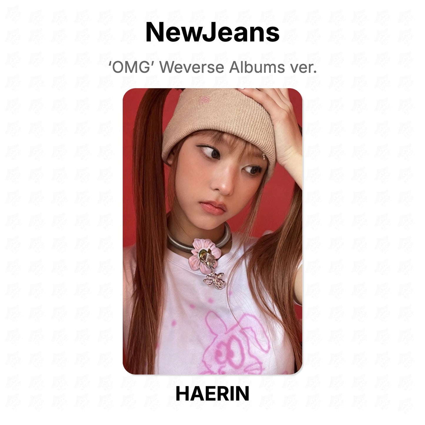 NewJeans ‘OMG’ Weverse Albums ver. Official Photocard