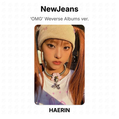 NewJeans ‘OMG’ Weverse Albums ver. Official Photocard