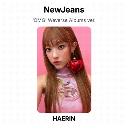 NewJeans ‘OMG’ Weverse Albums ver. Official Photocard