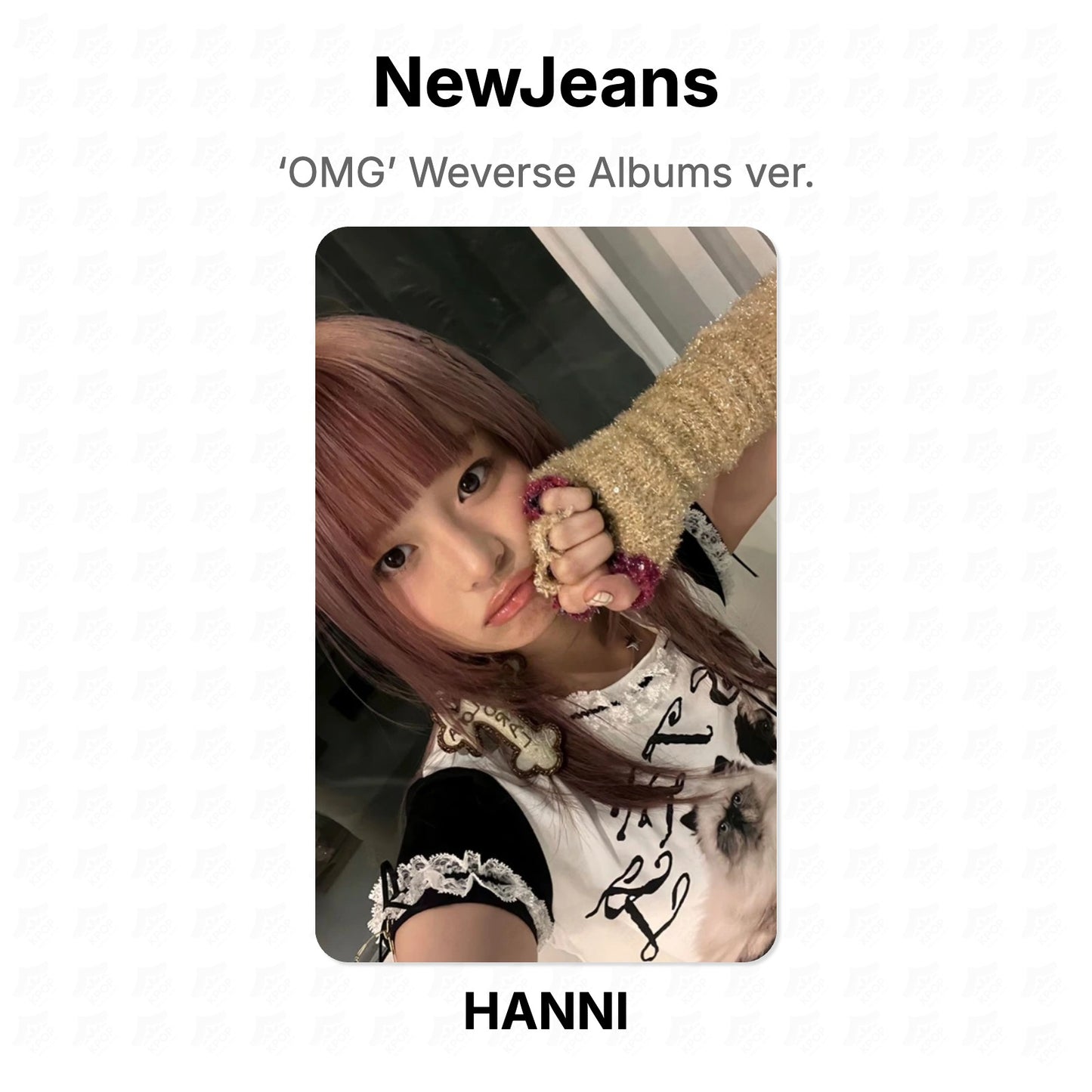 NewJeans ‘OMG’ Weverse Albums ver. Official Photocard