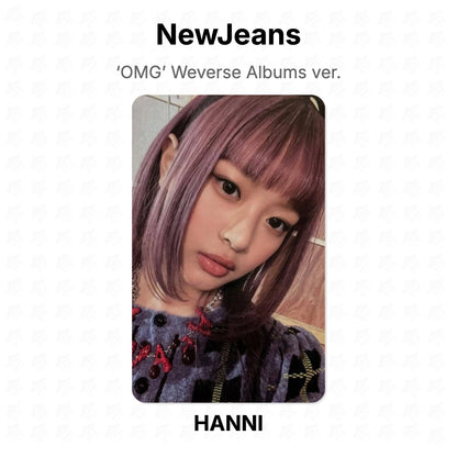 NewJeans ‘OMG’ Weverse Albums ver. Official Photocard