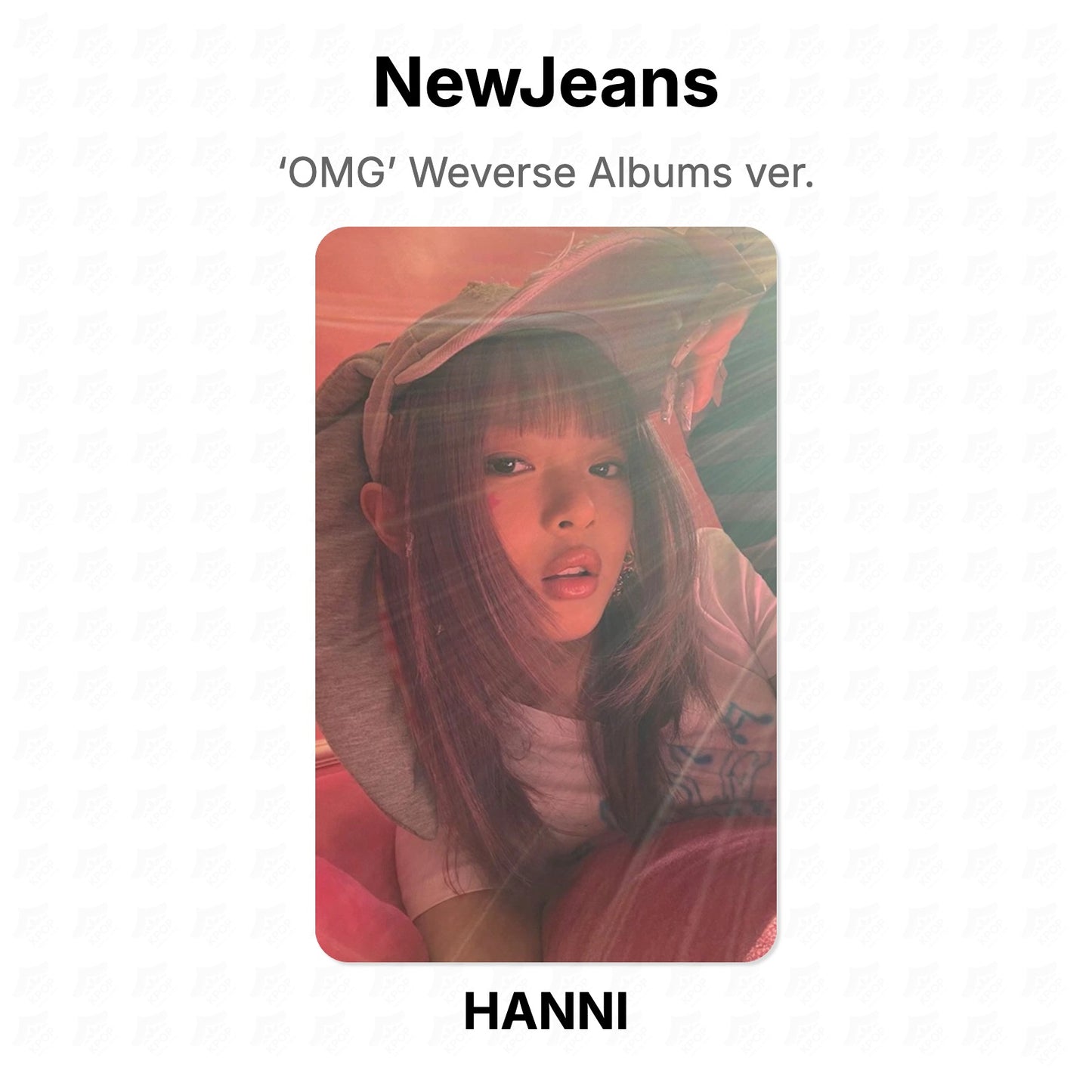 NewJeans ‘OMG’ Weverse Albums ver. Official Photocard