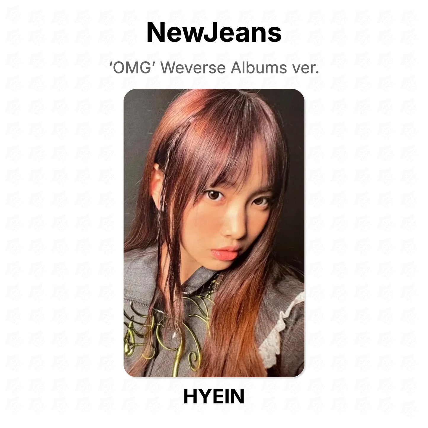 NewJeans ‘OMG’ Weverse Albums ver. Official Photocard
