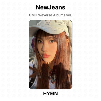 NewJeans OMG Weverse Albums ver. Official Photocard