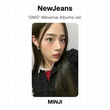 NewJeans ‘OMG’ Weverse Albums ver. Official Photocard