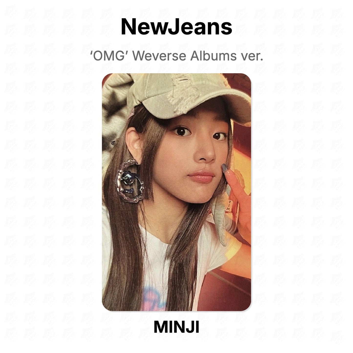 NewJeans ‘OMG’ Weverse Albums ver. Official Photocard