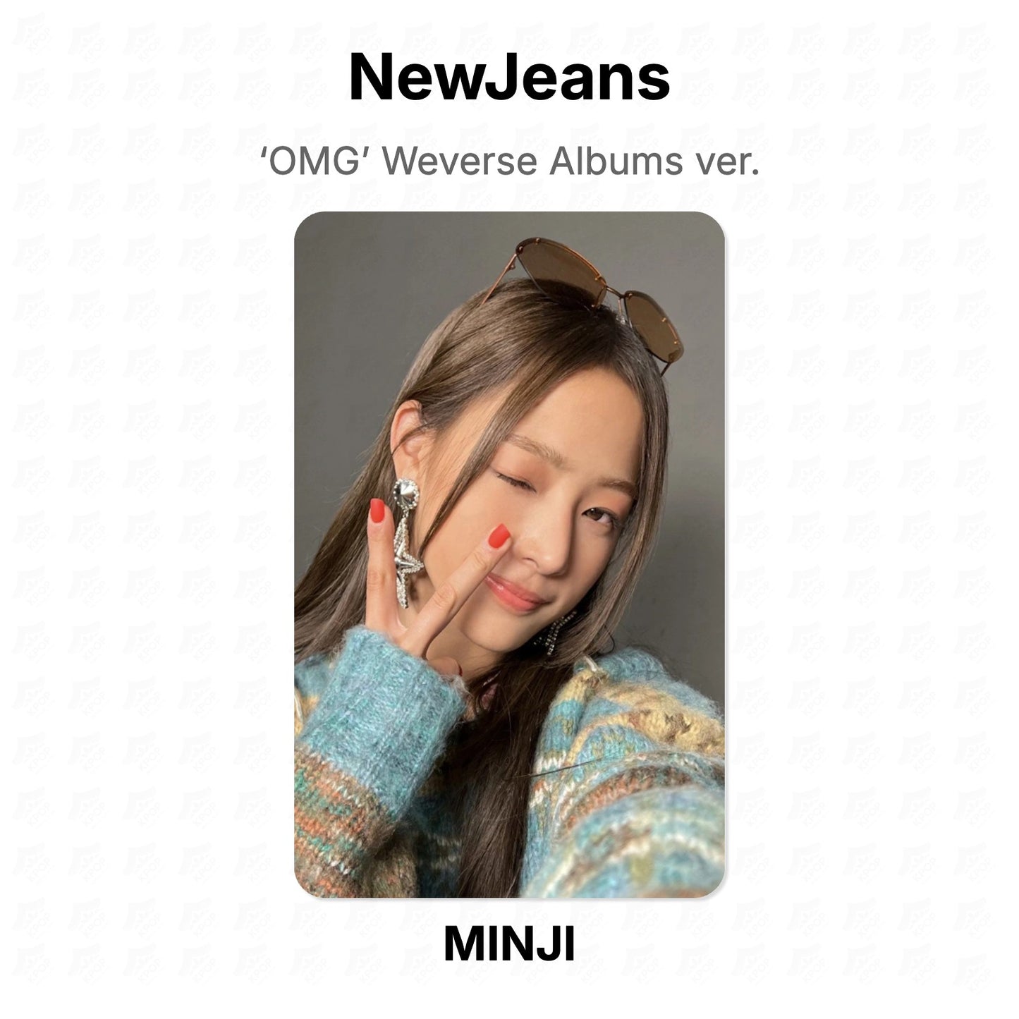 NewJeans ‘OMG’ Weverse Albums ver. Official Photocard