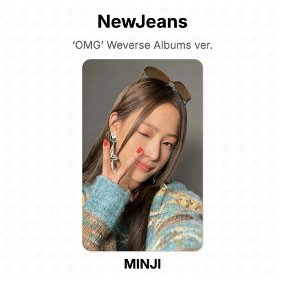 NewJeans ‘OMG’ Weverse Albums ver. Official Photocard