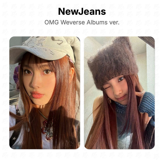 NewJeans OMG Weverse Albums ver. Official Photocard