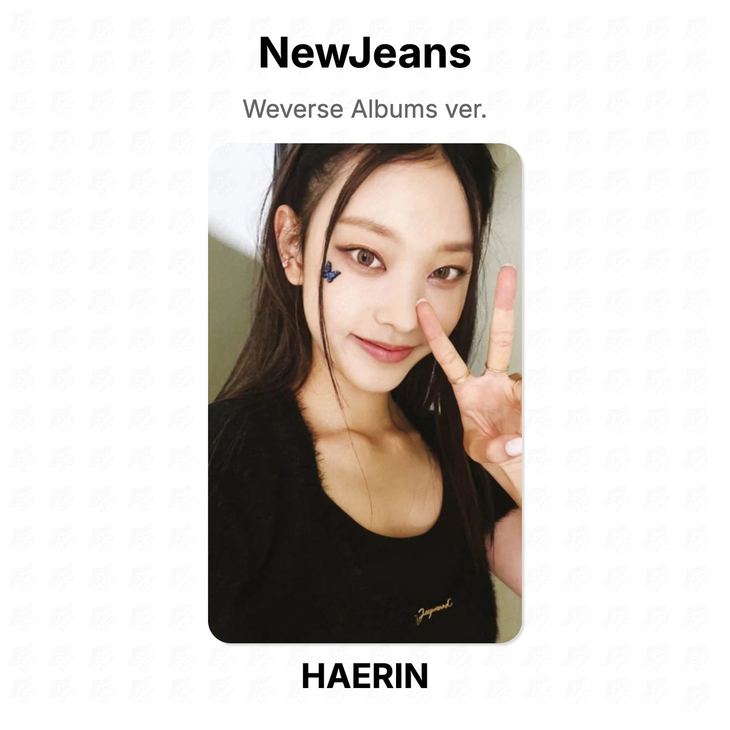 NewJeans Weverse Albums ver. Official Photocard