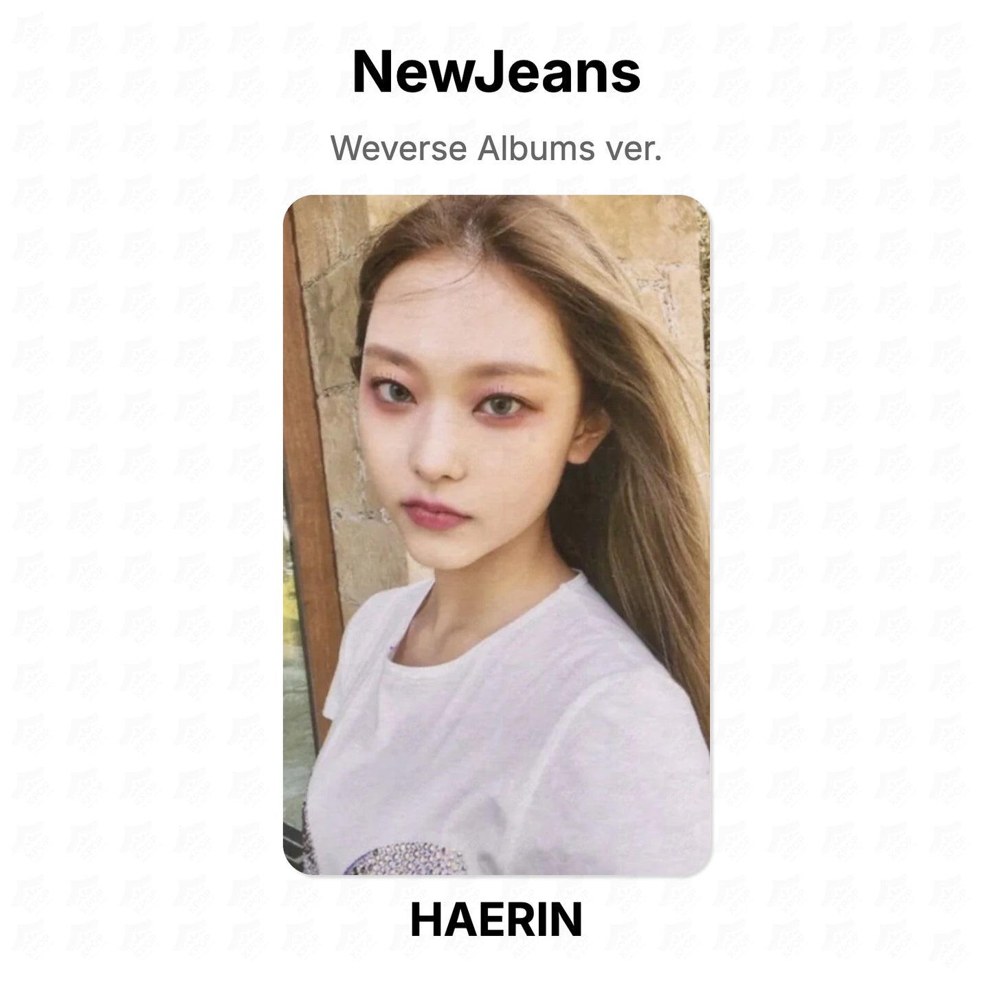 NewJeans Weverse Albums ver. Official Photocard