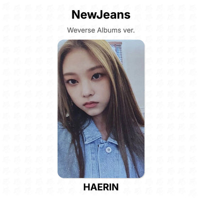 NewJeans Weverse Albums ver. Official Photocard