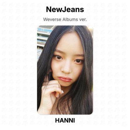 NewJeans Weverse Albums ver. Official Photocard